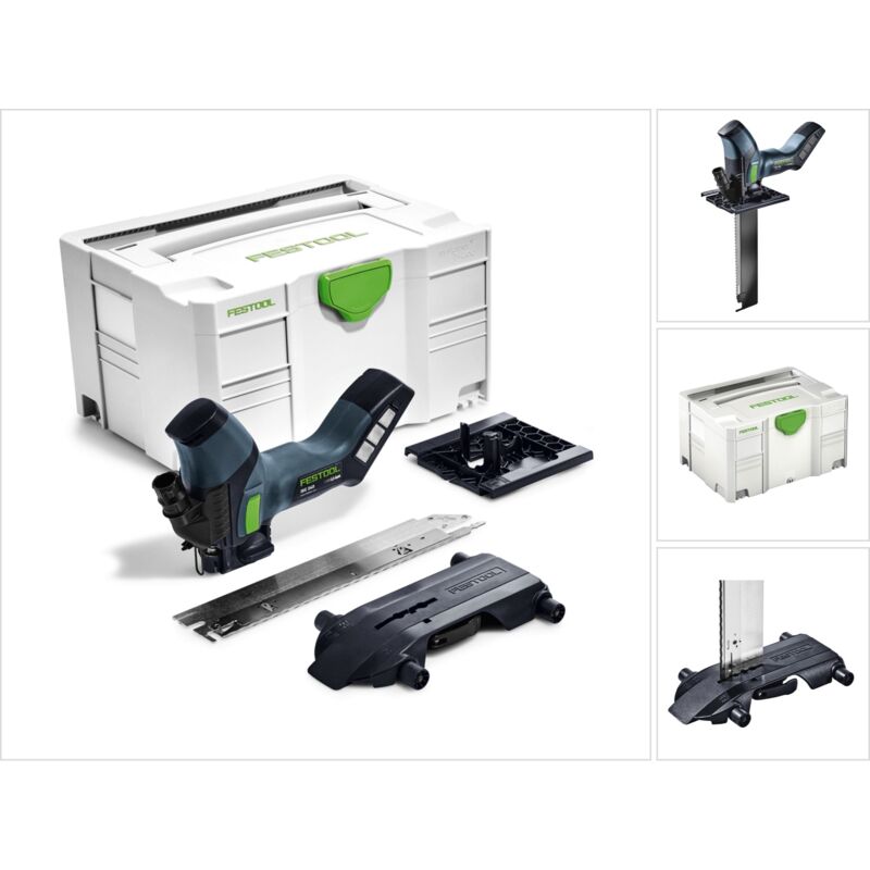 foto del prodotto festool isc 240 li sega a batteria per materiali isolanti 18v in valigetta systainer senza batteria, senza caricabatterie