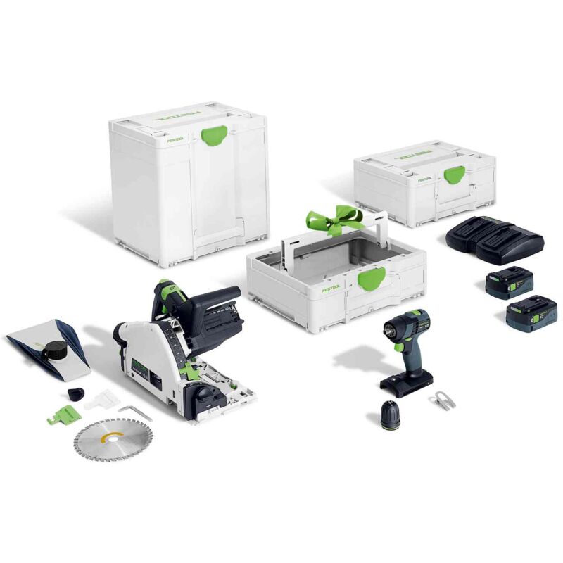 foto del prodotto festool kit combinato wireless universale tsc 55 k txs 18 tb m 137 578024