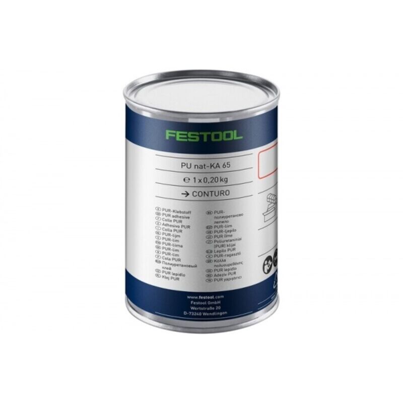 foto del prodotto festool pu nat ka 65 4 colla color naturale in pu per bordatrice