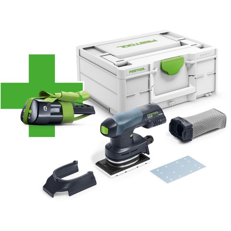 foto del prodotto festool raschietto a batteria rtsc 400 basic ergo con 1x batteria 3,1 ah in systainer
