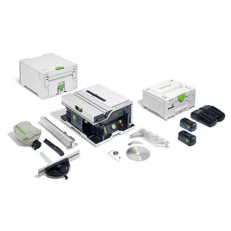 foto del prodotto festool sega circolare da banco a batteria csc sys 50 ebi plus 577374