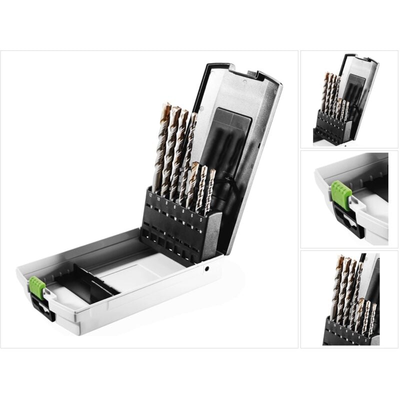 foto del prodotto festool set di punte per martello sds plus d5 d12 7x 499924 