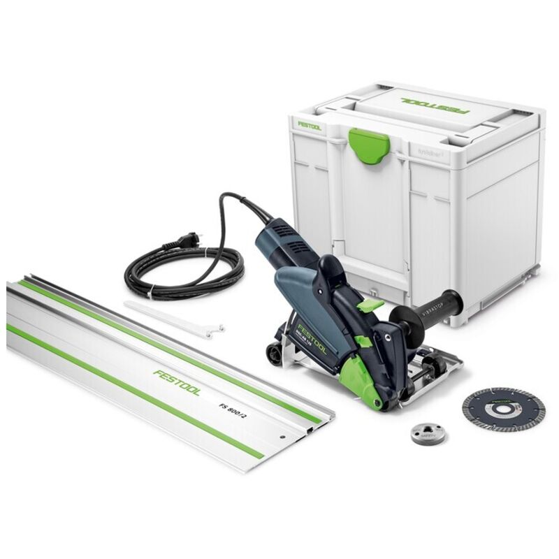 foto del prodotto festool sistema di taglio diamantato dsc ag 125 plus fs con guida e systaier 578530
