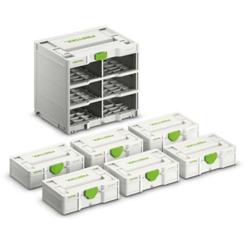 foto del prodotto festool systainer rack sys3 rk 6 m 337 set