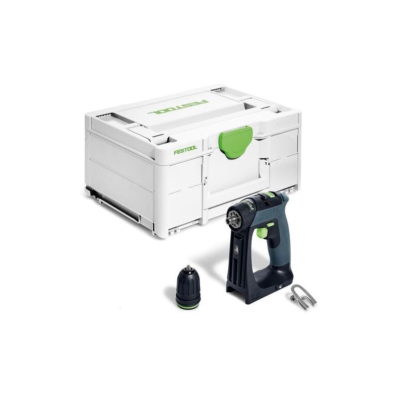 foto del prodotto festool trapano avvitatore a batteria cxs 18 basic in systainer 576882 prodotto singolo 