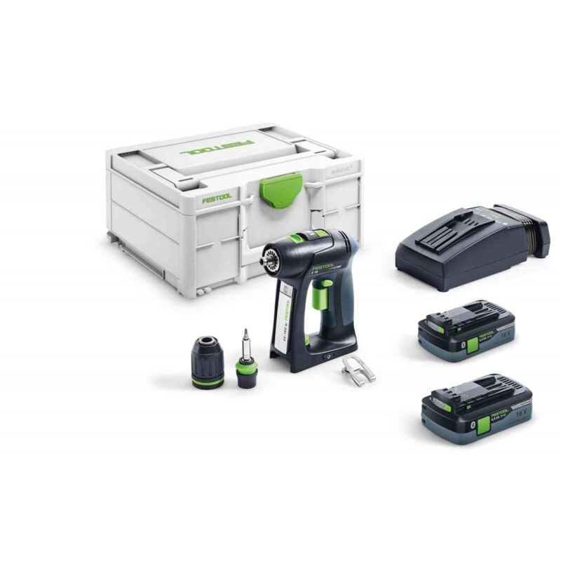 foto del prodotto festool trapano avvitatore senza filo c 18 hpc 4,0 i plus 576435 
