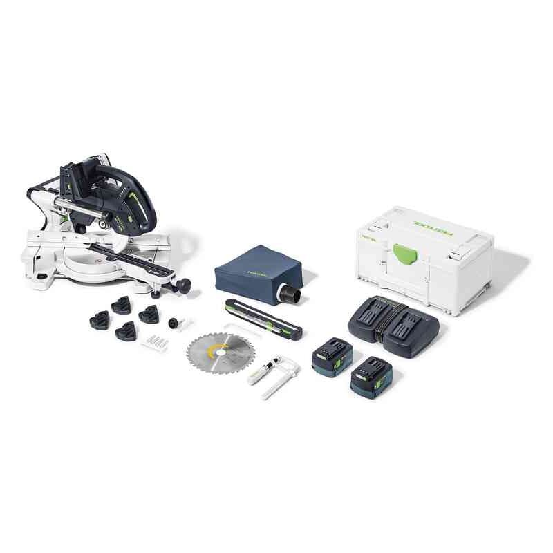 foto del prodotto festool - troncatrice radiale a batteria kapex ksc 60 eb 5.0 i-plus 577954