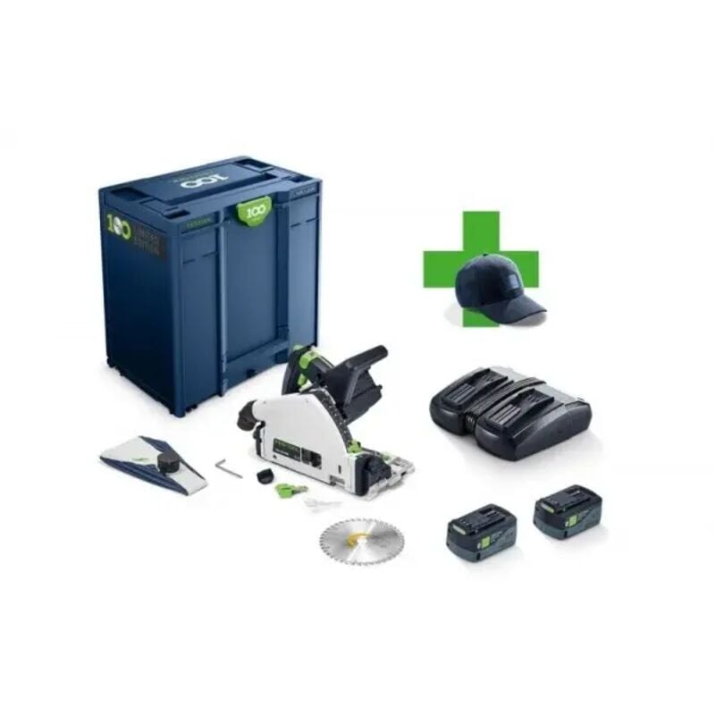 foto del prodotto festool tsc 55 kebi-plus xl 100y limited edition sega ad affondamento a batteria 18 36 v