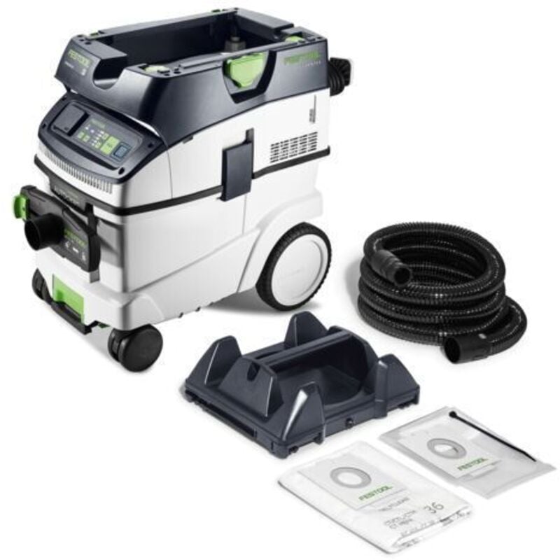 foto del prodotto festool unit mobile d aspirazione cleantec ctm 36 ei ac planex