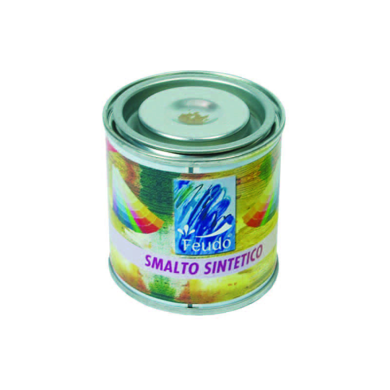 foto del prodotto feudo smalto sintetico lucido lack 82 ml.125 verde muschio ral 6005