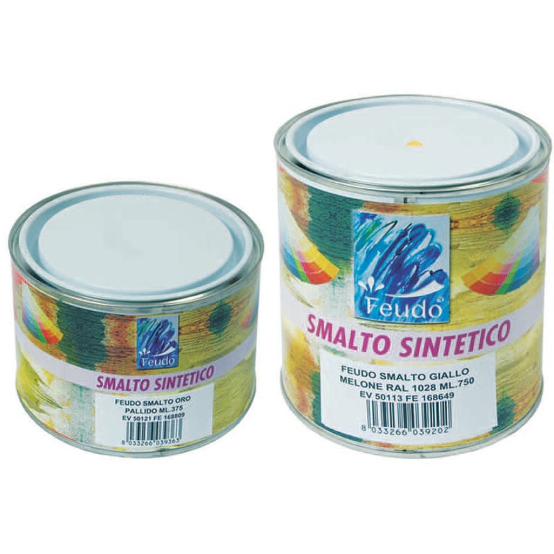 foto del prodotto feudo smalto sintetico lucido lack 82 ml.750 arancio puro ral 2004