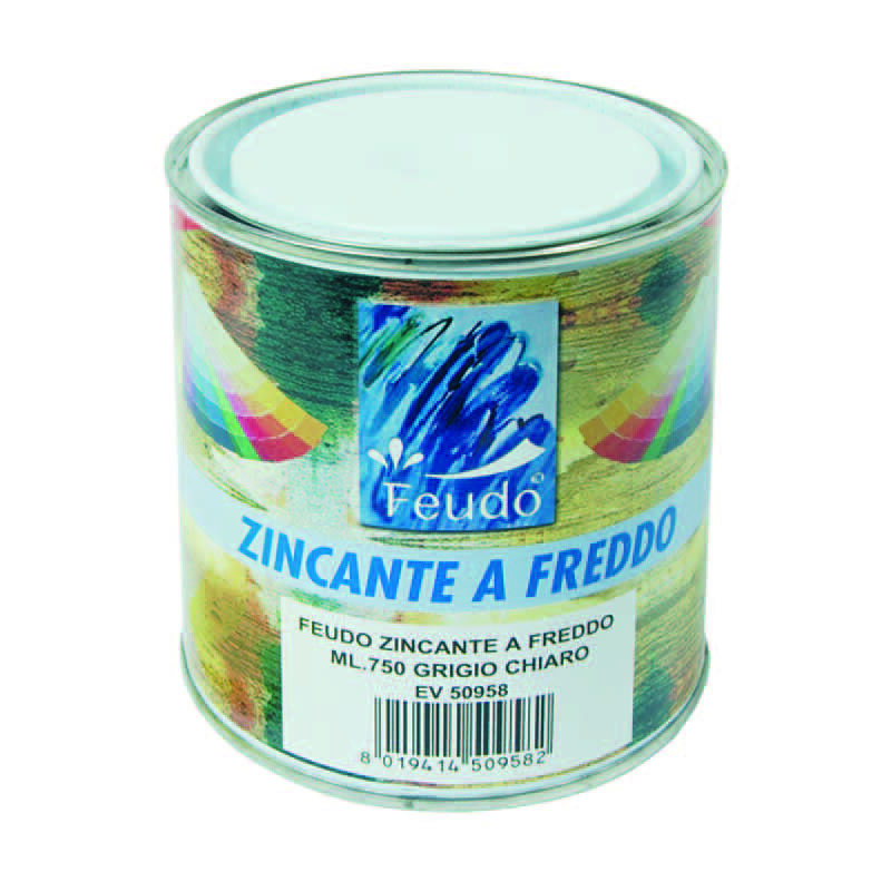 foto del prodotto feudo zincate a freddo in barattolo zink kalt ml.750 grigio chiaro