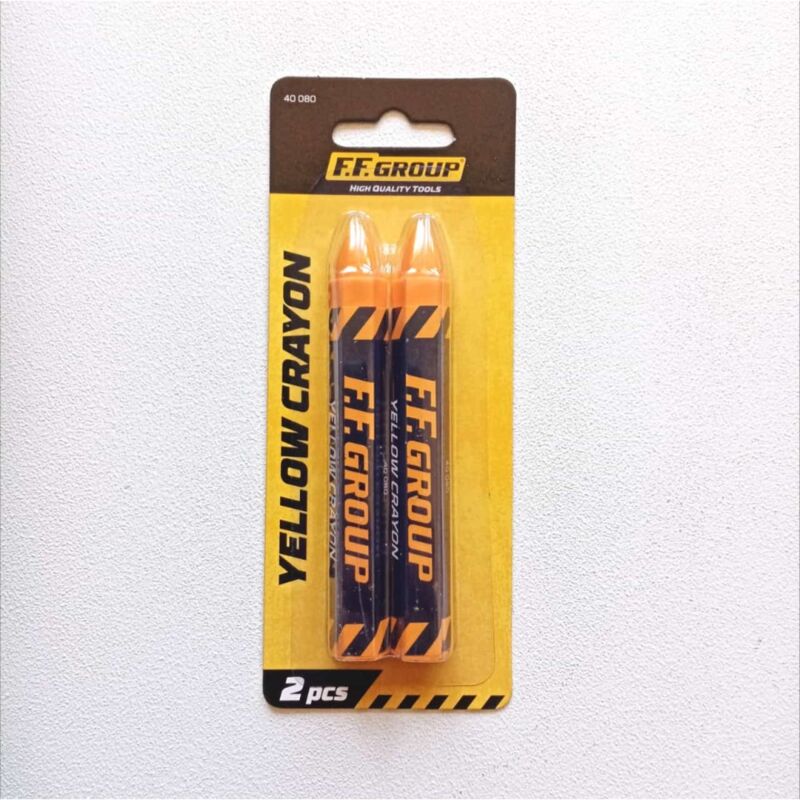 foto del prodotto ff group gesso forestale giallo blister da 2 unit di gessetti colorati