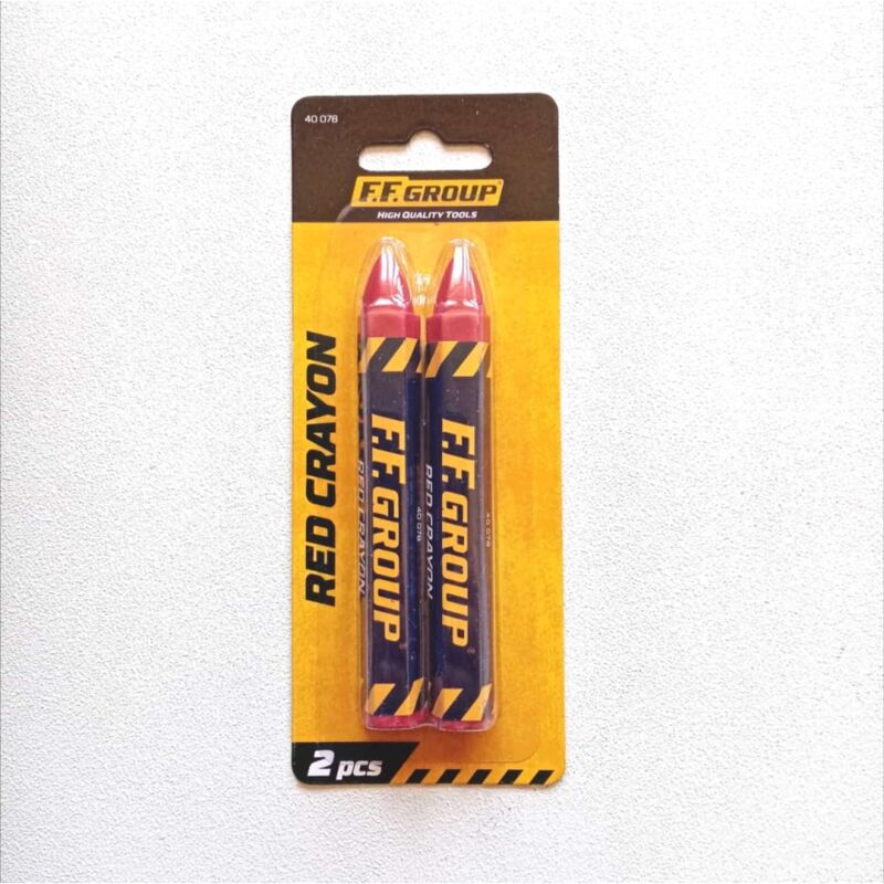 foto del prodotto ff group gesso forestale rosso blister da 2 unit di gessetti colorati