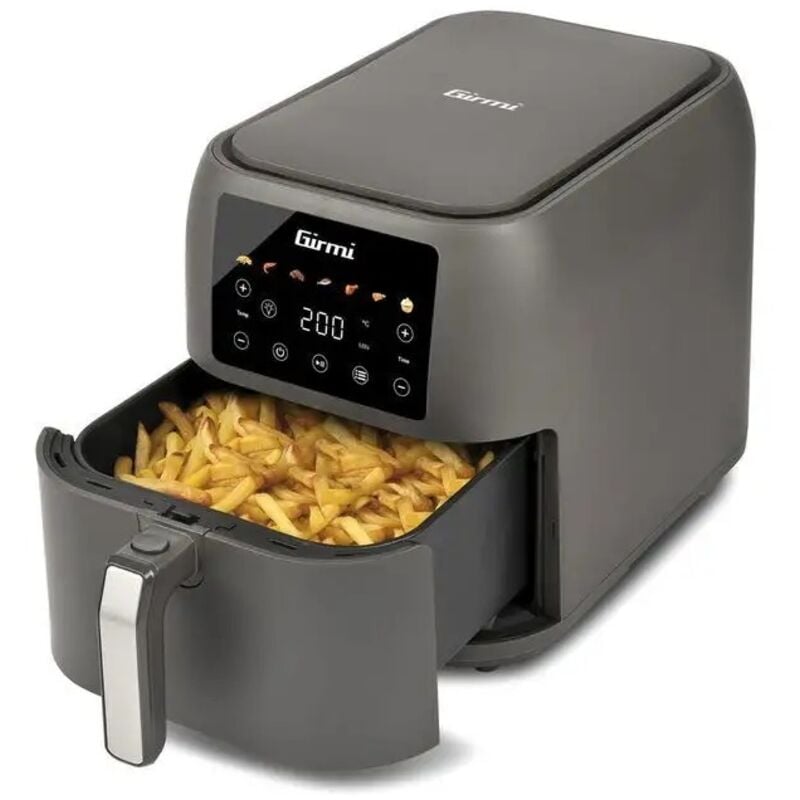 foto del prodotto fg92 singolo 8 l 1700 w friggitrice ad aria calda grigio - girmi