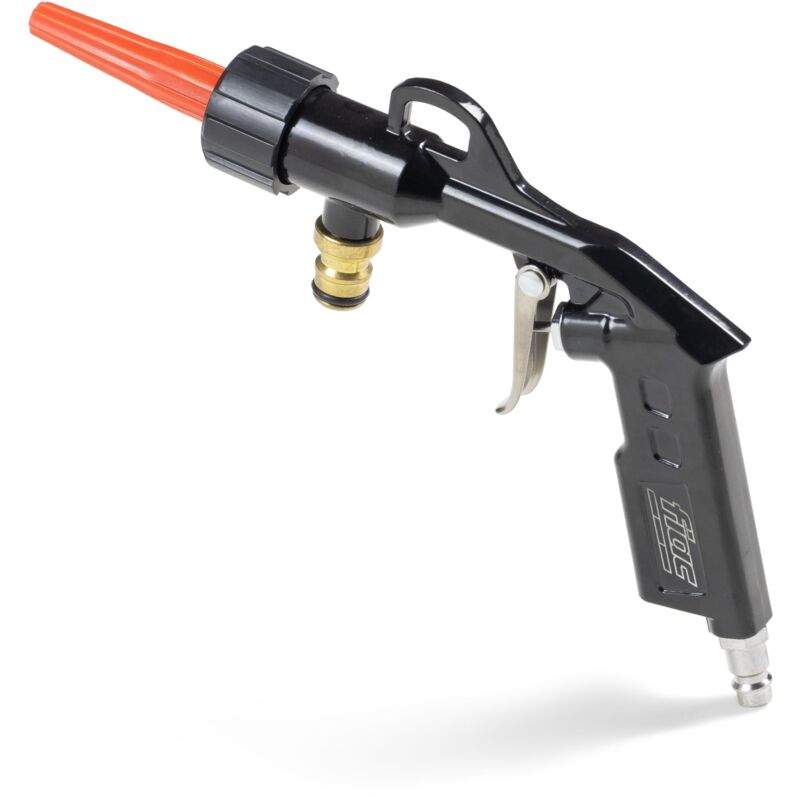 foto del prodotto fiac pistola per irrigazione 1403, pistola a spruzzo regolabile per irrigare, pistola per giardinaggio e pulizia, flusso regolabile, pressione max