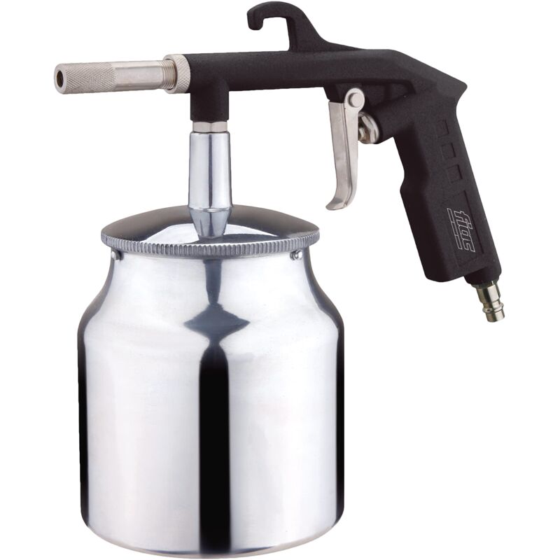 foto del prodotto fiac pistola sabbiatrice per compressore con ugello da 6mm, sabbiatrice con serbatoio per sabbia da 1l, accessorio compressori, pressione max. 8 bar,