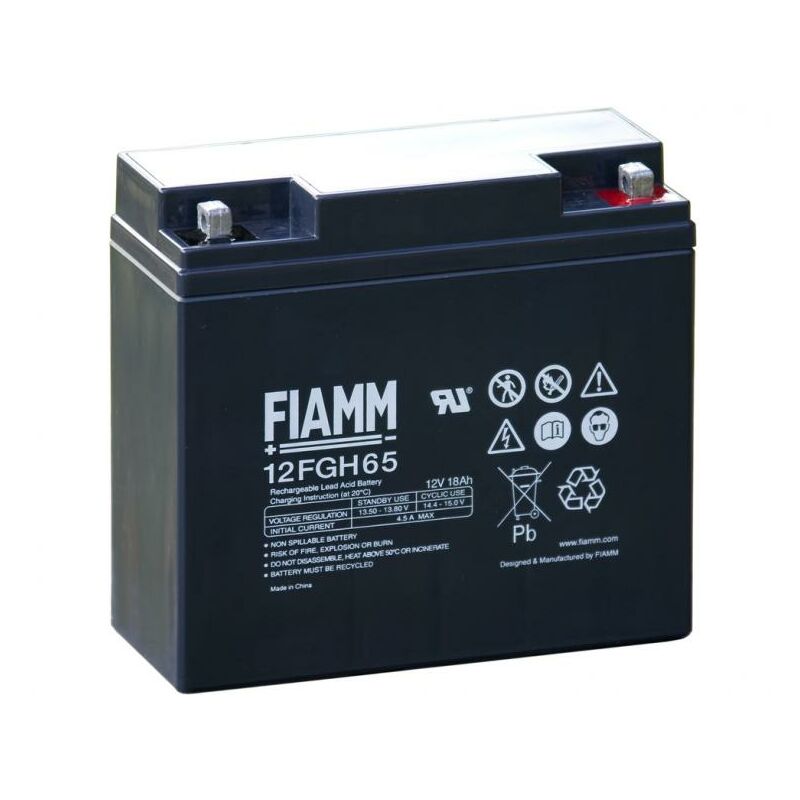 foto del prodotto fiamm batteria 12fgh65 ex fgh21803 scarica rapida 12v 18ah