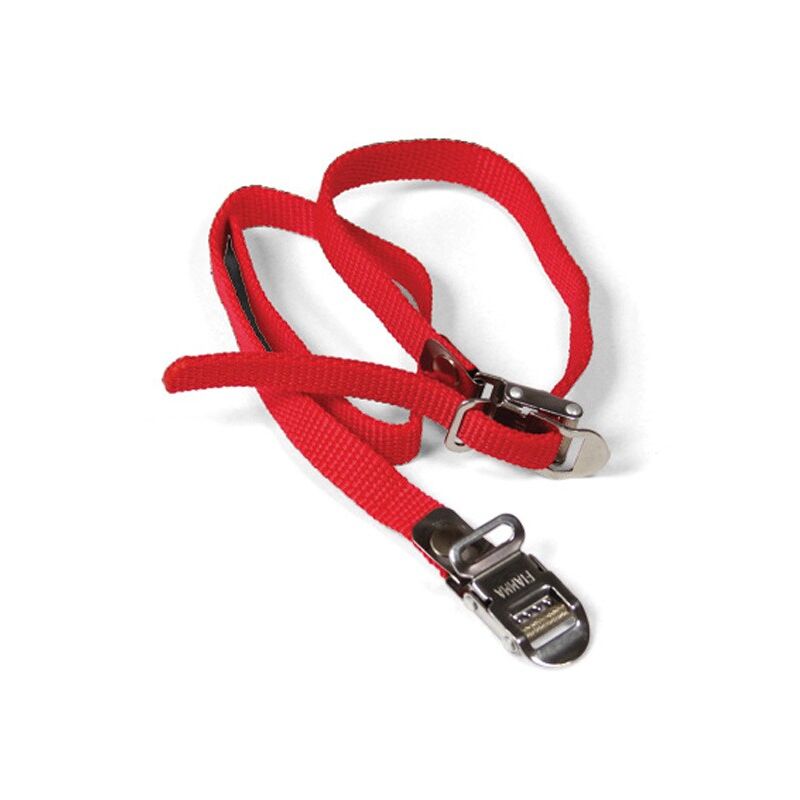 foto del prodotto fiamma kit 2 cinturini portabici rosso 39 cm