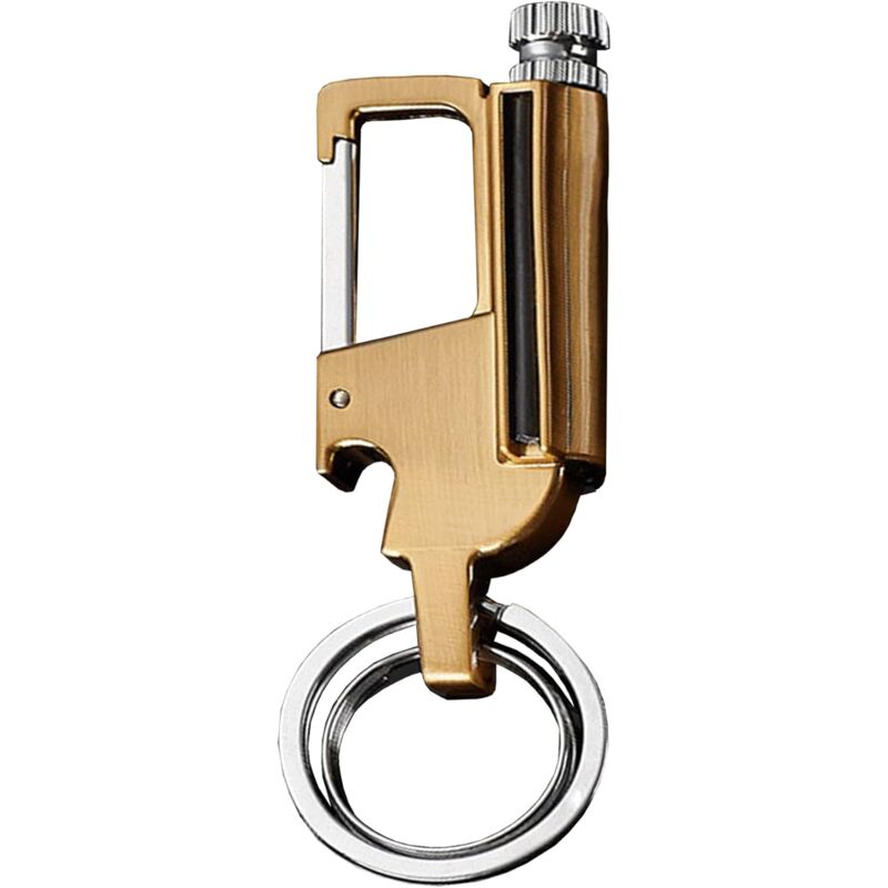 foto del prodotto fiammiferi metallici permanenti, fiammiferi in metallo selce, accendifuoco, apribottiglie, portachiavi per auto, accendino, cherosene per esterni,