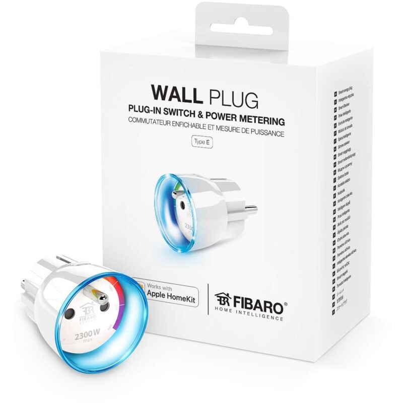 foto del prodotto fibaro - fgbwhwpe-102 adattatore a muro tipo e per apple homekit