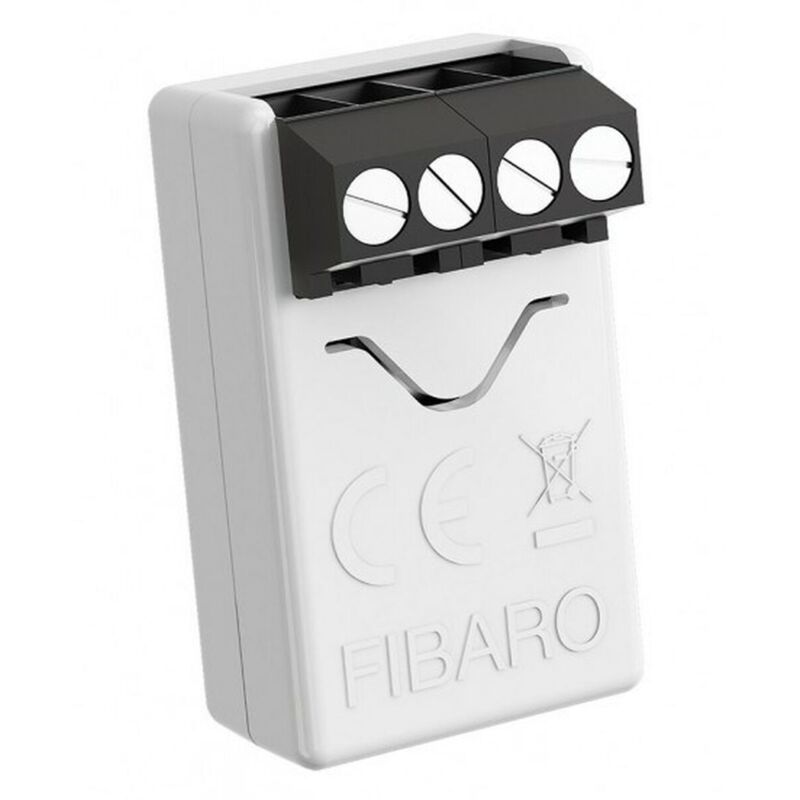 foto del prodotto fibaro smart implant z wave5 eu dispositivo universale intelligente e sensore temperatura