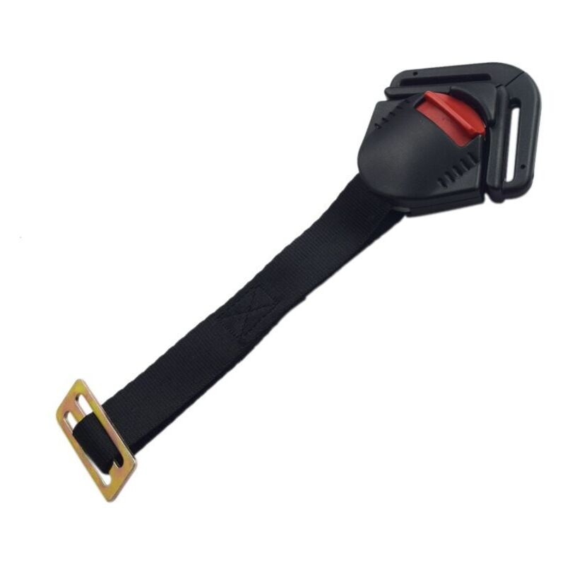 foto del prodotto fibbia di sicurezza per seggiolino auto, fibbia di bloccaggio fissa con clip per cintura di sicurezza, imbracatura per neonati, bambini piccoli e