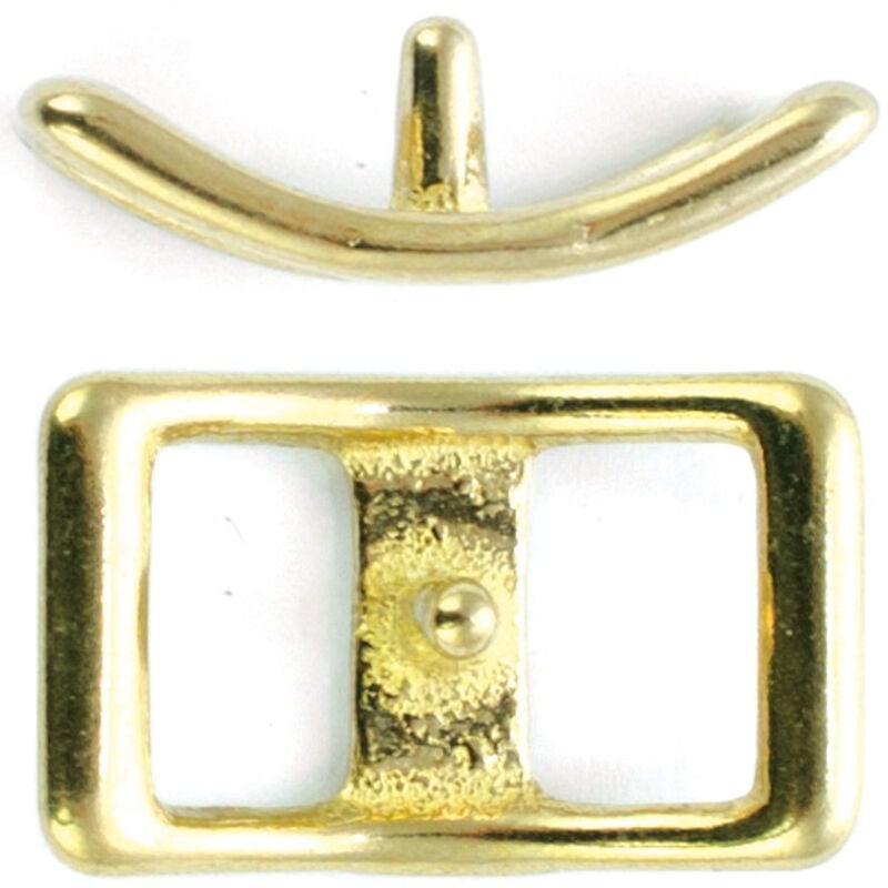 foto del prodotto fibbia dorata con perno 1,3 cm