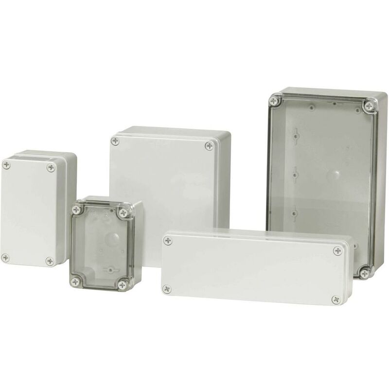 foto del prodotto fibox pc c 65 t contenitore da installazione 140 x 80 x 65 policarbonato grigio ral 7035 1 pz.