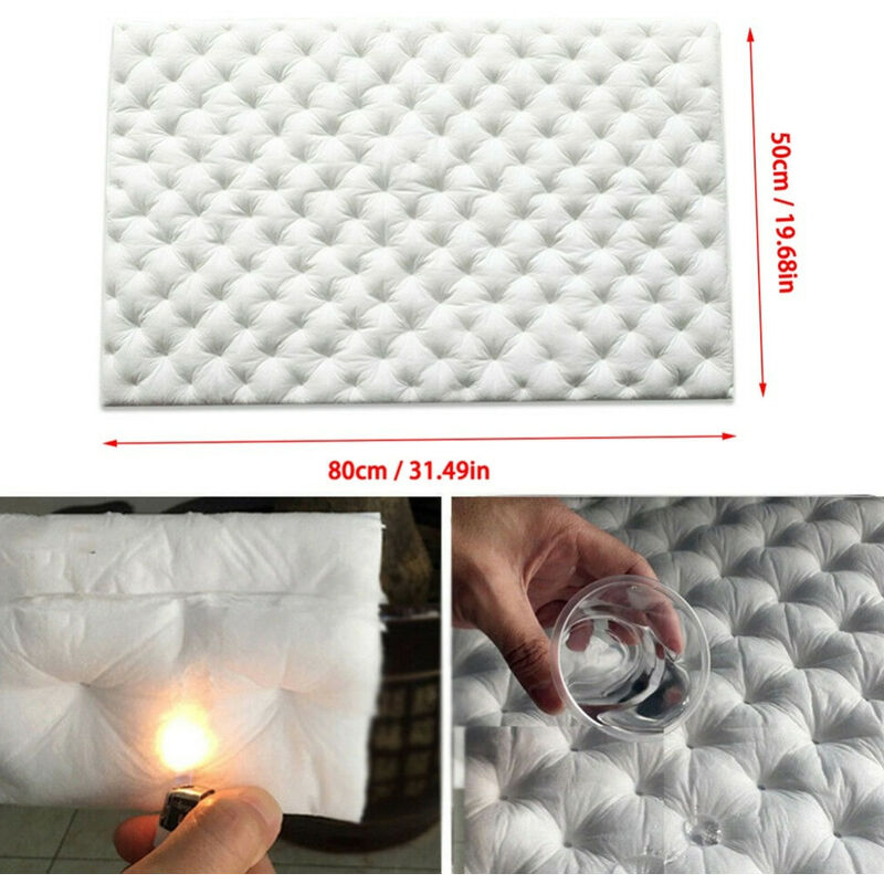 foto del prodotto fibra di poliestere cotone fonoassorbente per auto assorbimento rumore packaging 500mm x 800mm 1pcs 