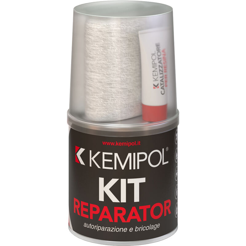 foto del prodotto fibroresina in kit completa ml.200