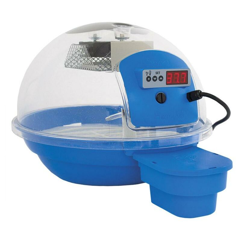 foto del prodotto fiem incubatrice per uova smart digitale 24 blu