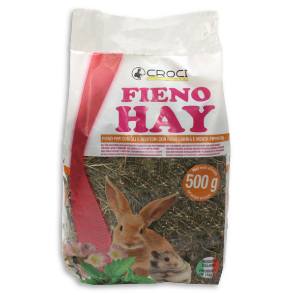 foto del prodotto fieno hay rosa canina e menta croci rabbit 500gr mangime per conigli 1 ordine scegli lo sconto bzr5 bzr20 200 punti fedelt 