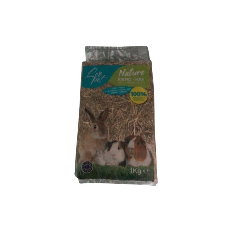 foto del prodotto fieno leopet nature 1kg