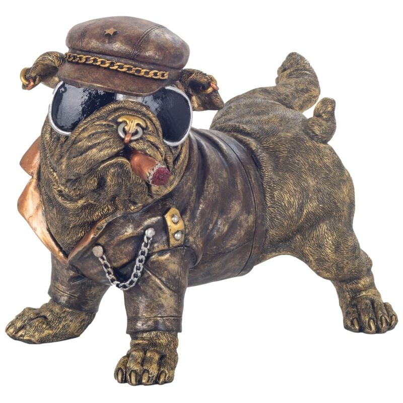 foto del prodotto figura decorativa di cane per casa e ufficio