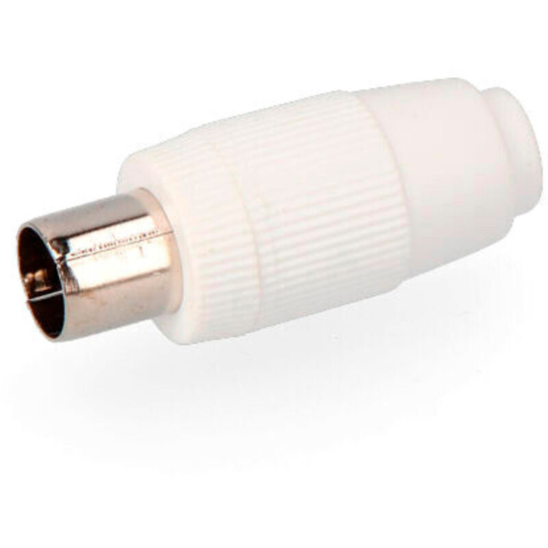 foto del prodotto figura tv dritta 9,5 mm retragibile poly polietilene bianco ce