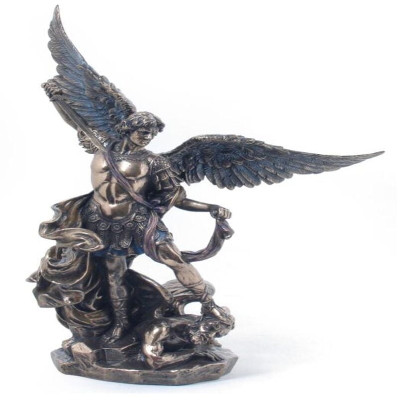 foto del prodotto figure di figura in bronzo san miguel bronze goldo 11x18x26cm 19776 signes grimalt