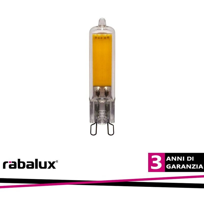foto del prodotto fil. led, g9, 4w, 460lm, 3000k luce calda
