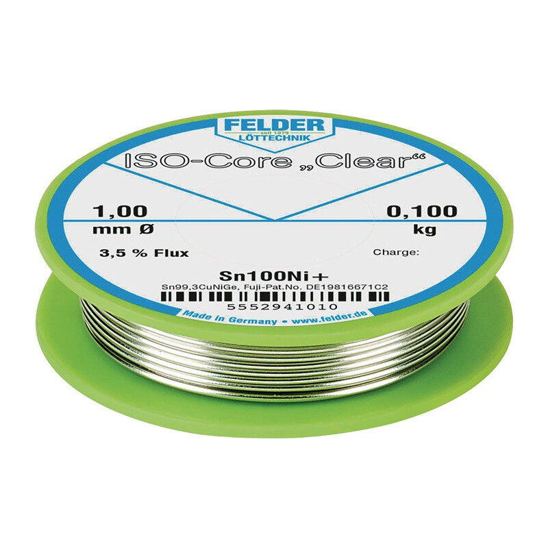 foto del prodotto fil souder iso core clear 2mm 250g sn100ni champs