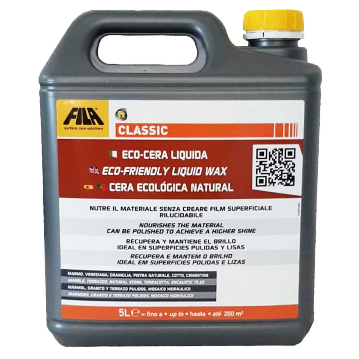 foto del prodotto fila classic lt.5 eco-cera liquida protettiva