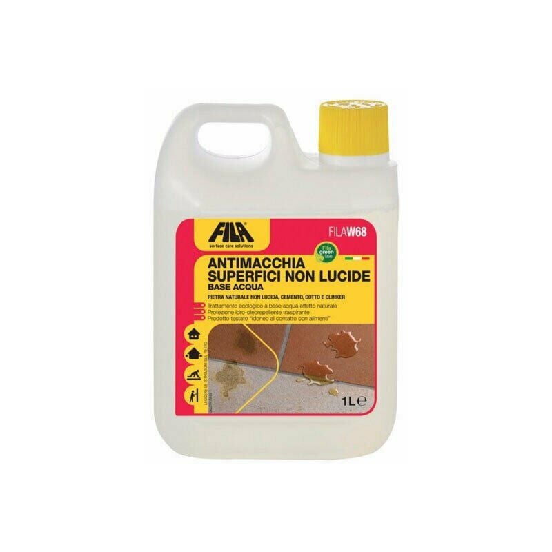 foto del prodotto fila w68 antimacchia superfici non lucide pietra cotto olio repellente