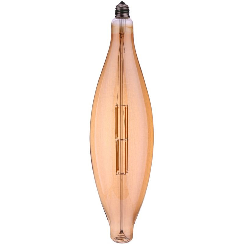 foto del prodotto filamento lampadina a led ct120 gold ahusada xxl e27 12w 2700k bulb led e27 filamento jandei