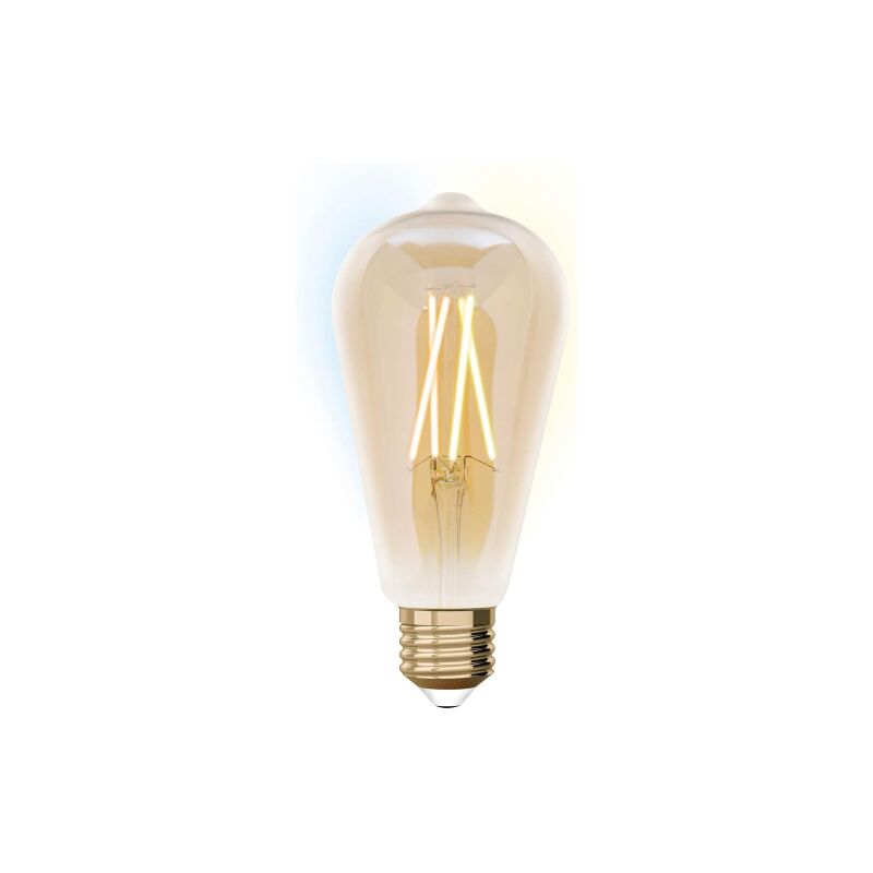 foto del prodotto filamento led 9 w, colore ambra lutec