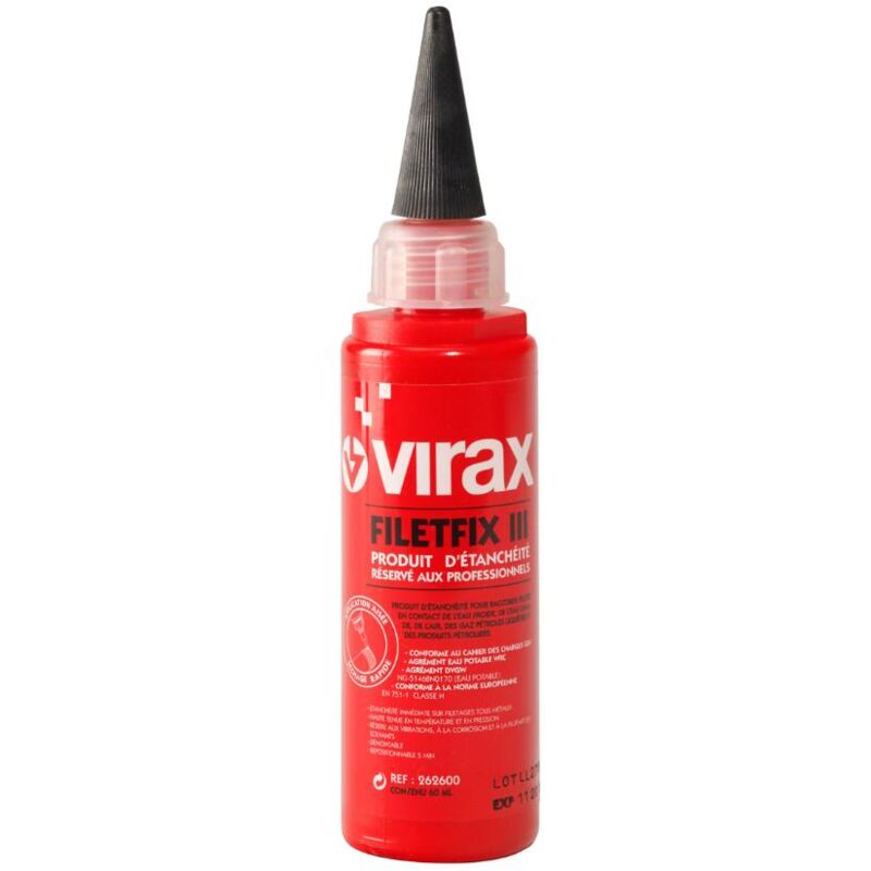 foto del prodotto filefix iii virax resina sigillante per flaconi 60 ml 262600