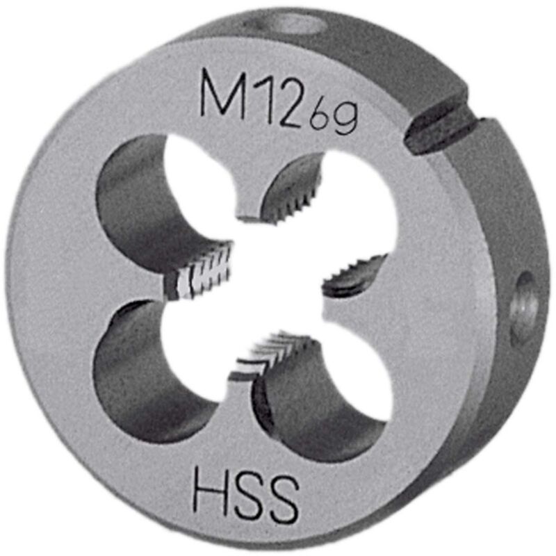 foto del prodotto filiera hss 5x80 diametro della gabbia 25.4 filettature precise 6 g 