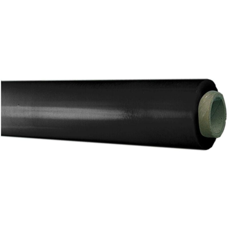 foto del prodotto film estensibile 23my 2,4 kg manuale nero 6 rotoli