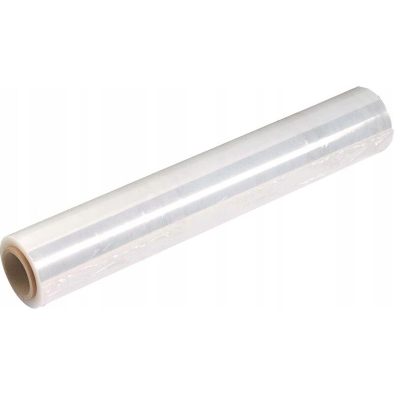 foto del prodotto film estensibile trasparente trasparente 1,5 kg lotto di film resistente