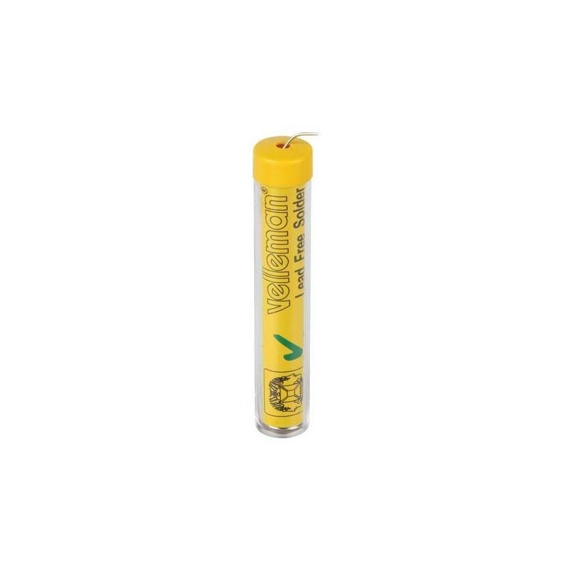 foto del prodotto filo a saldare, senza piombo sn 99,3 cu 0,7 con dispenser 1,0mm 15g