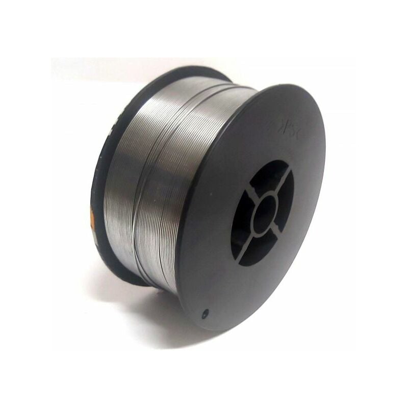 foto del prodotto filo animato per saldatrice mig filo continuo no gas bobina 1kg 0.8mm e71t gs