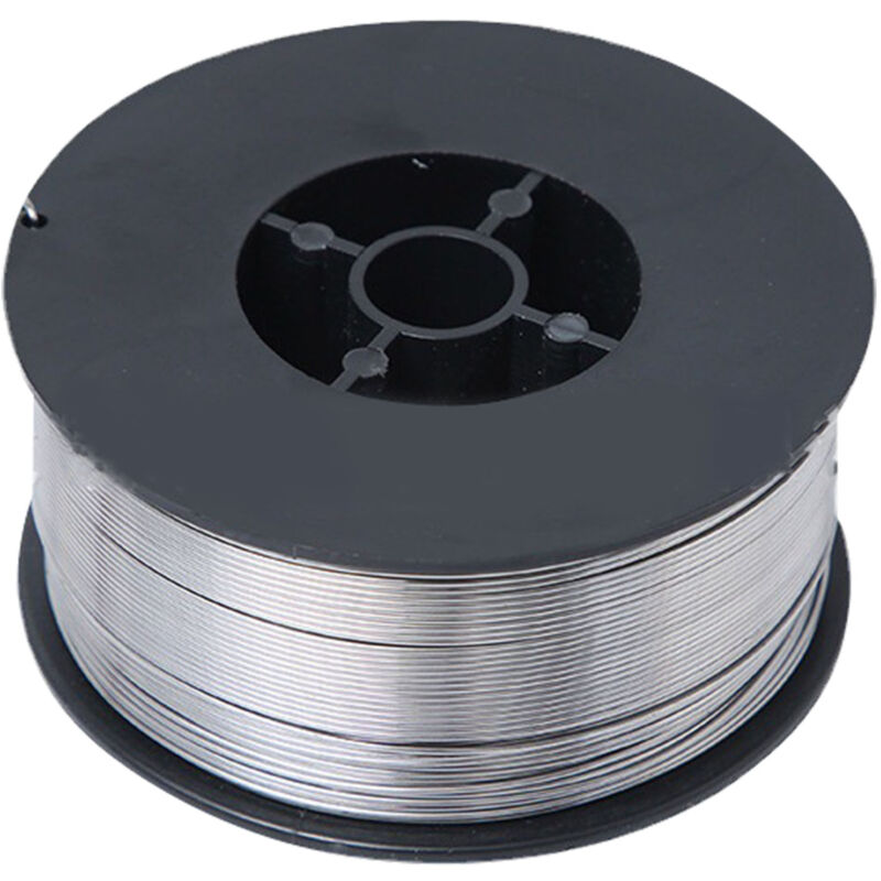 foto del prodotto filo animato per saldatura mig senza gas da 0,8 mm, 1 kg, per stazioni di saldatura mig, filo per saldatura senza gas gistuch